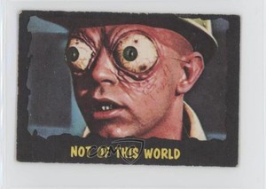 1964 Topps A&BC Bubbles Outer Limits Printed in England Not Of This World 0a6