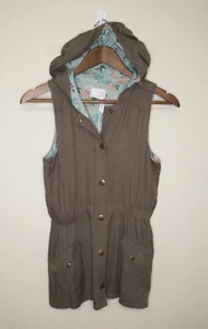 MATILDA JANE 435 Tween Girls Winding Path Snap Vest with Hood Size 14 NWT - Picture 1 of 9
