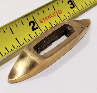 NEW USA BRASS FINGER GUARD BOLSTER CUSTOM KNIFE BLANK MAKING SUPPLIES - Image 1 of 3