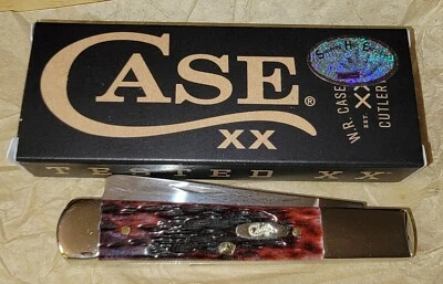 Plantilla de semillas de melocotón hueso rojo carmesí Case XX 62005RAZ 22829 Foto 1 de 4