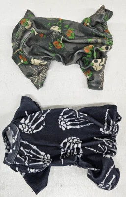 2 Piezas Disfraz de Perrito Halloween Esqueleto Mano y Sculls Foto 1 de 4