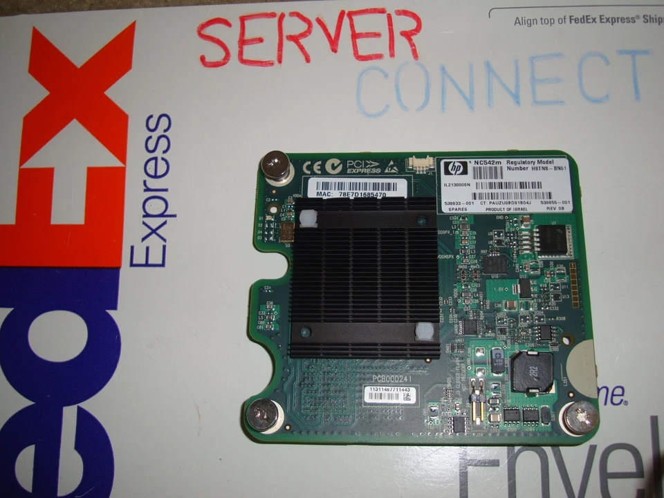 659818-B21 662538-001 HP FIBRE CHANNEL 8GB LPE1205A-HP ADAPTER  - Image 1 of 1