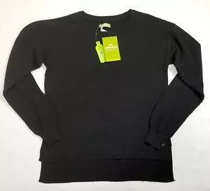 Kathmandu Kamana Women's Knitted Pullover Size 10 Black Jumper Sweater New NWT - Picture 1 of 9