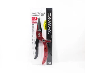 Daiwa Pliers Split Ring Aluminium 200H Lock LG Size 2-7 Red (2609) - Picture 1 of 5