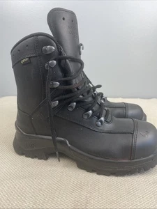 Haix AirPower X21 High Safety Work Military Boots UK 6 EU 39 Gore-Tex Steel Toe - Picture 1 of 9