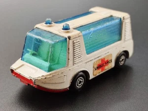 Matchbox Superfast #46 Stretcha Fetch Ambulance 1971 Made in England 1:64 - Picture 1 of 6