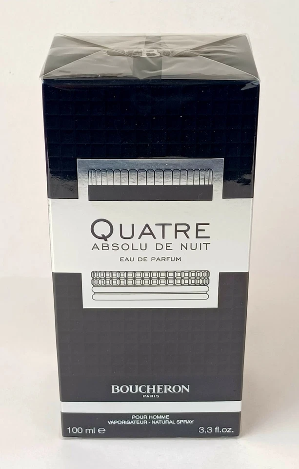BOUCHERON QUATRE ABSOLU DE NUIT EDP NAT. SPRAY NEW/ORIGINAL PACKAGING - Image 1 of 4