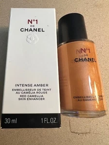 Chanel No 1 De Chanel Red Camellia Skin Enhancer ~ INTENSE AMBER 1 fl oz Free Sh - Picture 1 of 4
