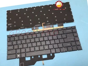 English Keyboard White Backlit For MSI Modern 15 A11SBL A11ML A11SBU A11MU - Afbeelding 1 van 1