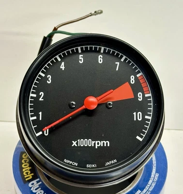 Nuevo de Lote Original Honda GL1000 1978-79 Goldwing Nippon Seiki Tacómetro 37250-431-007 Foto 1 de 4