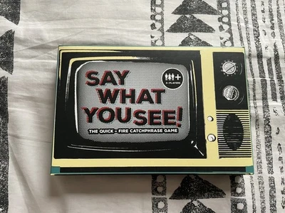 Say What You See - The Quick-Fire Catchphrase Game BRAND NEW, STILL SEALED - Image 1 of 2