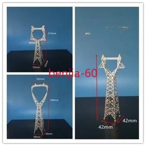 1/150 Power Transmission Tower Diorama Model Scene Railway Station Building Prop - Picture 1 of 19