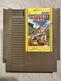 Baseball Stars (NES Nintendo, 1989) Cartridge Only, Not tested 