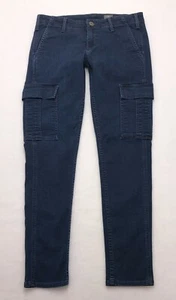 Pantalones de mezclilla cargo recortados vintage K246 Adriano Goldschmied AG-ed talla 27 (medida 28x28) - Imagen 1 de 9