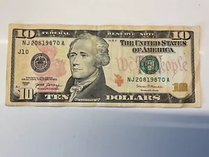$10 Series 2017 Birthday Note February 8, 1987 - Picture 1 of 2