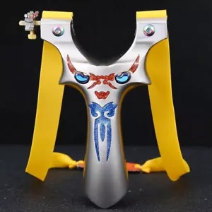 New Little Monster Catapult Outdoor Hunting Power Slingshot with Titanium Sight - Picture 1 of 8