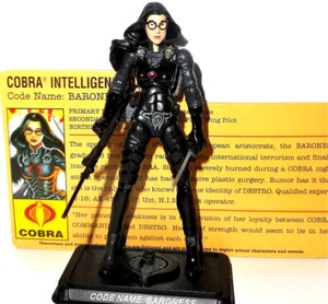 GI joe BARONESS 2007 25th anniversary v9 Complete vintage 1984 retro gijoe g i