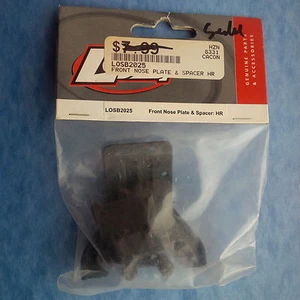 TEAM LOSI 2025 FRONT NOSE PLATE & SPACER HIGHROLLER HR LOSB2025 NIP - Picture 1 of 2