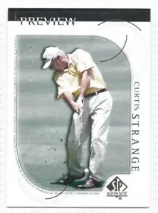 Curtis Strange 2001 SP Authentic Preview #20 - Picture 1 of 1