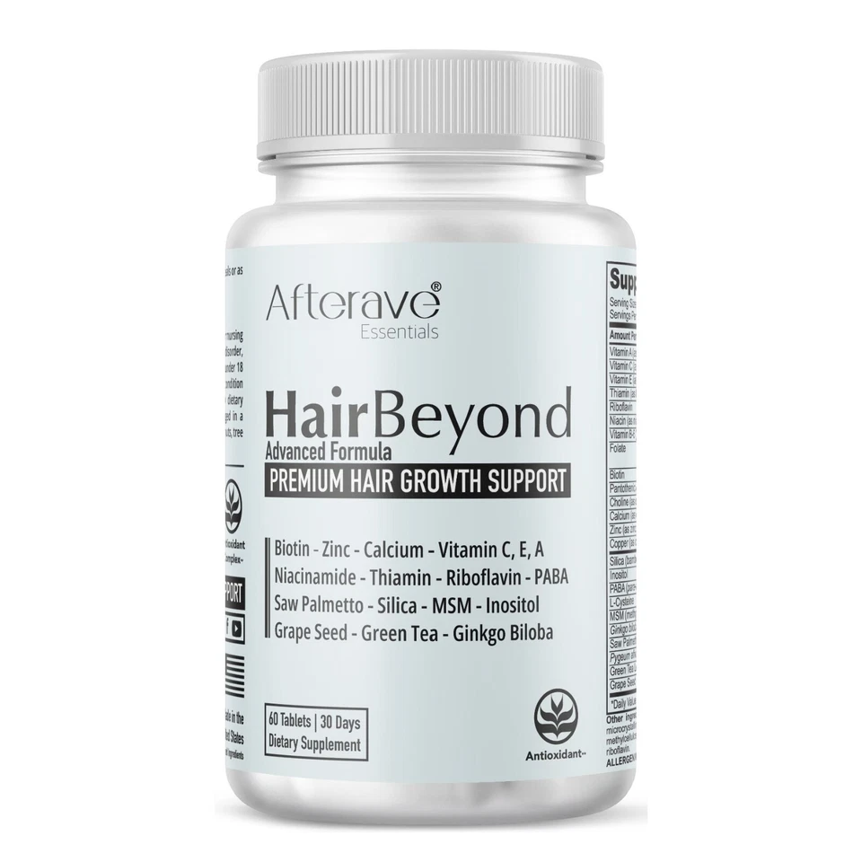 HairBeyond Fórmula Avanzada de Crecimiento del Cabello, Mejora la Fuerza del Folículo y el Cuero Cabelludo Foto 1 de 4
