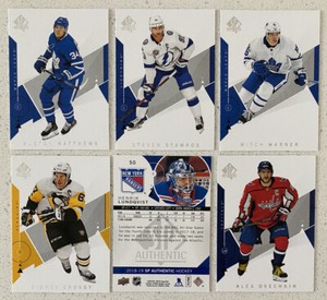 (VA) 2018-19 Upper Deck SPA HOCKEY SINGLES**SELECT**Your Cards🔽