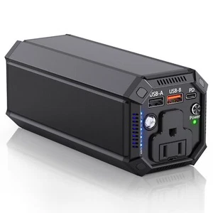 Power bank portatile con presa CA, caricabatterie portatile 100 W, capacità 98 Wh/27000 mAh - Foto 1 di 8
