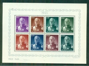 PORTUGAL #657a, Souvenir sheet, og, NH, scarce and VF, Scott $505.00 - Picture 1 of 1