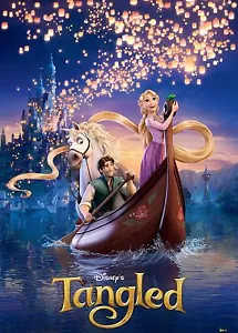 Tangled 2010 Disney Hot Movie Film 0073 POSTER PRINT A4 A3 BUY 2 GET 3RD FREE - Picture 1 of 1