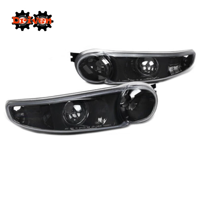 GMC Sierra Denali Yukon 99-06 carcasa negra brillante señal de giro doble SUV individual Foto 1 de 1