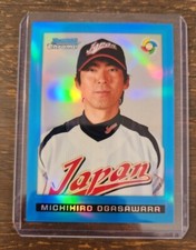 2009 Bowman Chrome Michihiro Ogasawara Blue Refractor #/150 WBC Team Japan