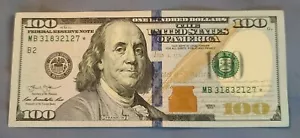 2013 $100 Bill Star Note B2 MB 31832127 L@@K - Picture 1 of 6