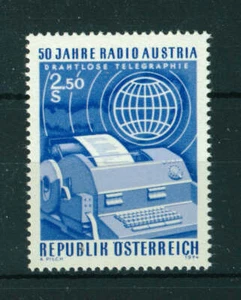 Austria 1974 50th Anniversary of Radio Austria stamp MNH. Sg 1694 - Picture 1 of 2