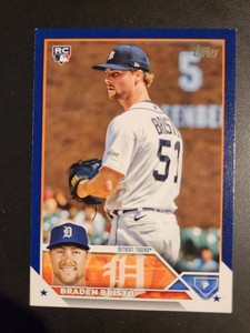 2023 Topps Update Blue Border Braden Bristo RC US282