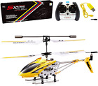 S107/S107G Phantom 3CH 3.5 Channel Mini RC Helicopter with Gyro Yellow