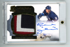 Trevor Linden 2011-12 UD Cup Limited Logos Game Used Patch Auto /50 Canucks