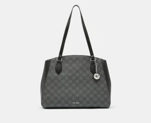 Nine West Anneli Carry All Bag - Jet Black Logo (021) - Picture 1 of 5