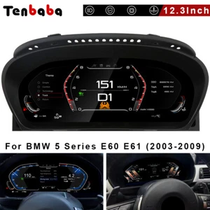 For BMW 5 Series E60/E61 2003-2009 Digital LCD Screen Instrument Cluster Monitor - Picture 1 of 12