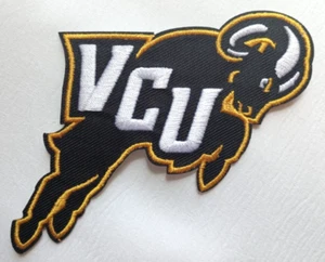 Virginia Commonwealth Rams ~ sehr guter Zustand ~ gestickter PATCH ~ 3 1/2" x 3" ~ bügeln oder nähen ~ NCAA - Bild 1 von 1
