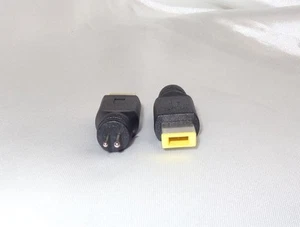 Netzteilstecker 2Pin 1.5+2.0 auf USB Square Lenovo Yoga Notebook Stecker Adapter - Bild 1 von 2