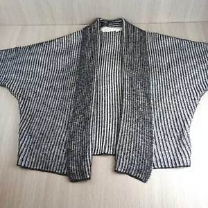Esprit Knit Cardigan Women's Size S Over Sized Open Front Bat Wing Overcoat - Picture 1 of 8