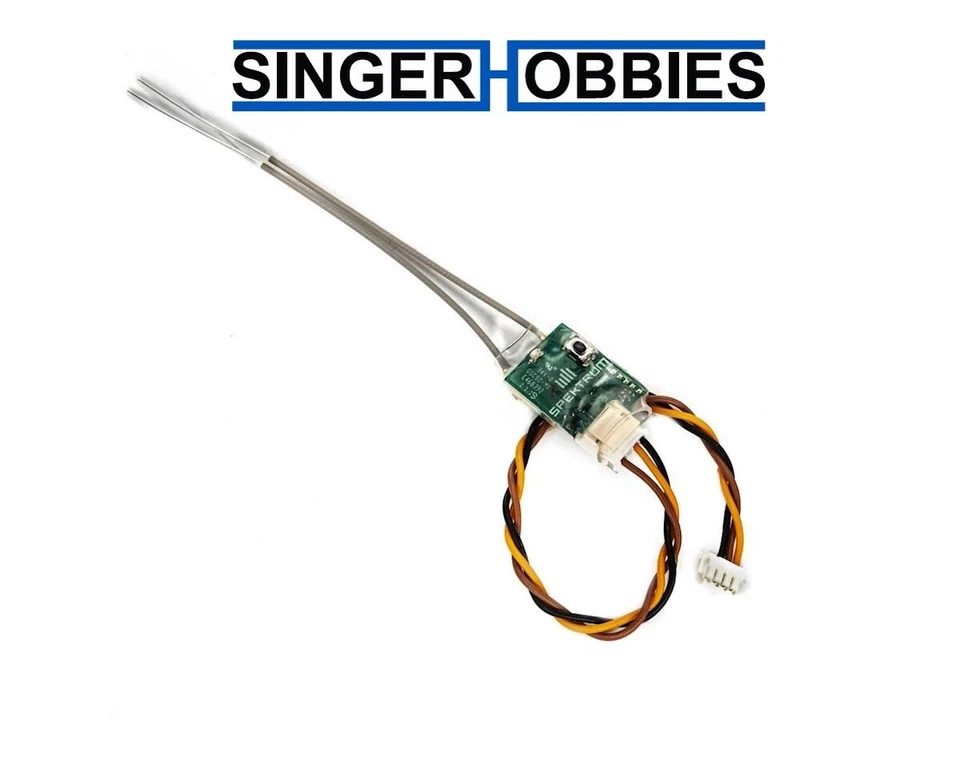 Spektrum Srxl2 DSMX Receiver With Connector Installed