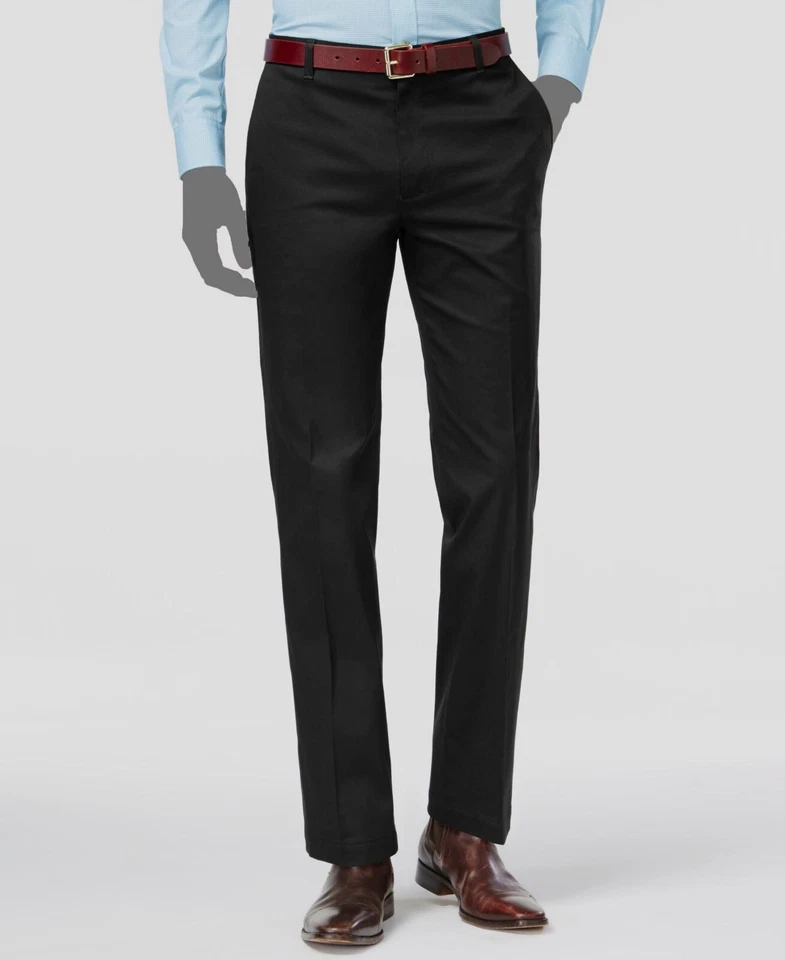 Calça slim fit elástica preta masculina Inc International Concepts 34W 34L - Imagem 1 de 1