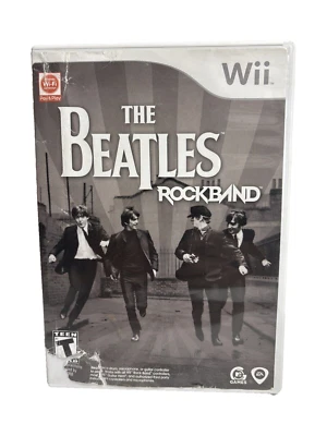The Beatles Rock Band Nintendo Wii 2009 completo en caja original Foto 1 de 4