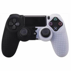 New Silicone Rubber Skin Case Protective Gel Cover Grip for Sony PS4 Controller - Picture 1 of 13
