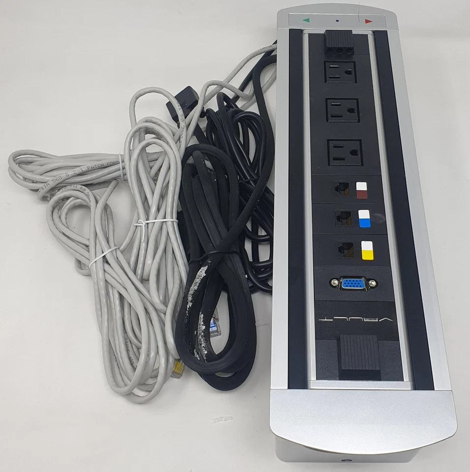 Vault BTC-001-ULPP2C Conference Table Vault 6ft Cable - Image 1 of 2