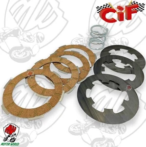 SERIE DISCHI FRIZIONE MODIFICATA CIF VESPA ET3 PRIMAVERA PK APE - Imagen 1 de 2