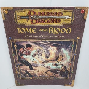 Tome and Blood: A Guidebook to Wizards and Sorcerers Dungeons & Dragons 3.0 2001 - Picture 1 of 3