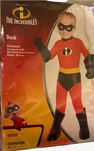Toddler Dash Costume - The Incredibles Size Toddler - Picture 1 of 9