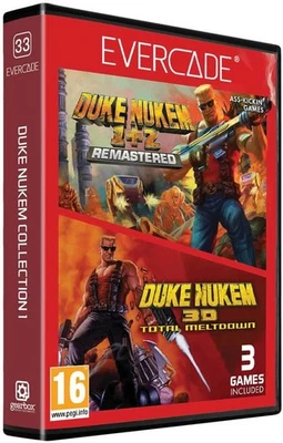 Evercade Duke Nukem Collection 1 Cartridge 33 - Brand New