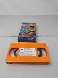 Blue's Clues Blue's Discoveries VHS Used Nick Jr Play-Along Kids Show - Picture 1 of 8